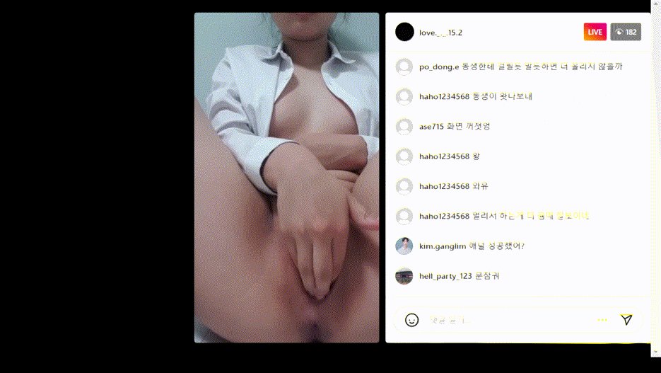 인스타라방 [올노자위] 애널딱풀콘돔계란 삽입
