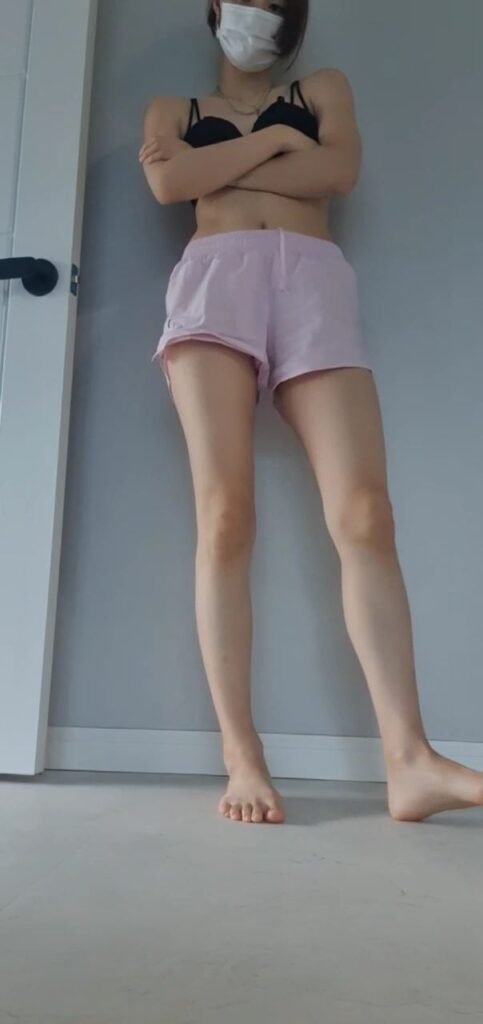 슬랜더 빈유녀 셀카
