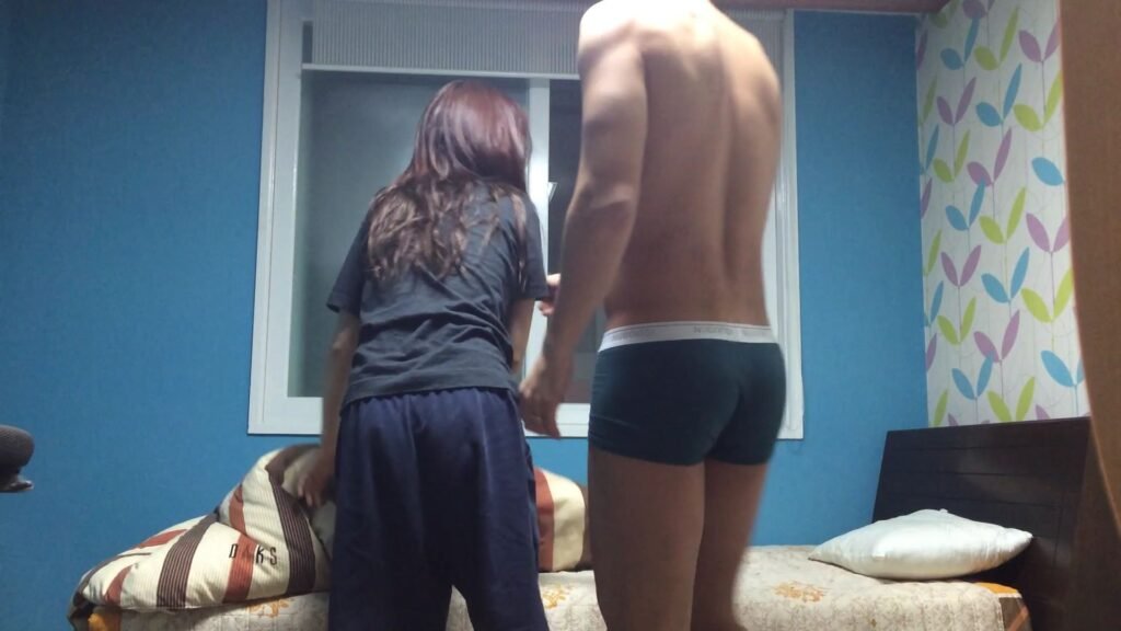 커플의 실제 성관계 셀카 (얼굴 노출)