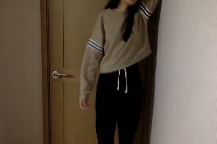 국산 슬랜더녀