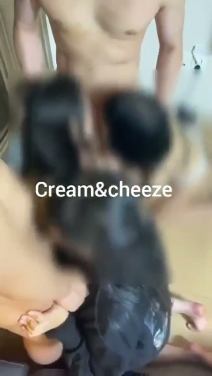 초대녀 불러 끈적하게 쓰리썸하는 크림치즈커플