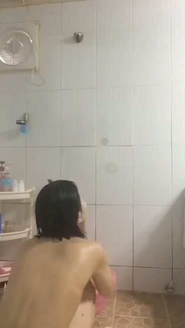 (한국야동) 야노 목욕탕 자위녀 3